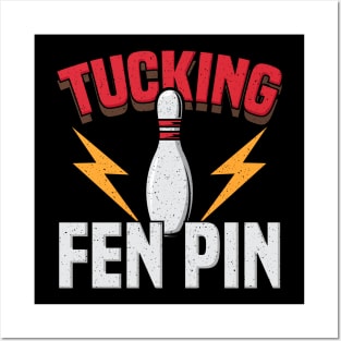 Tucking Fen Pin Bowling Team Posters and Art